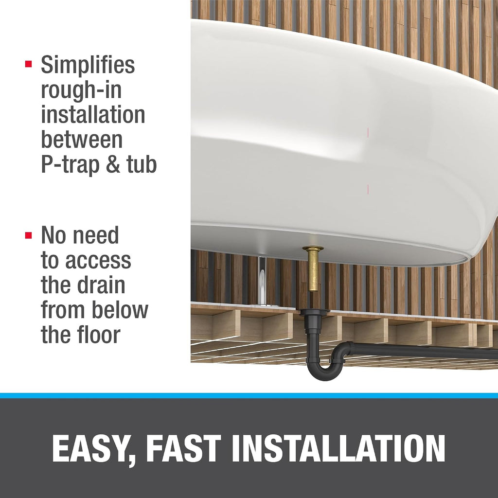 Oatey 46001A ABS Universal Freestanding Tub Drain Kit