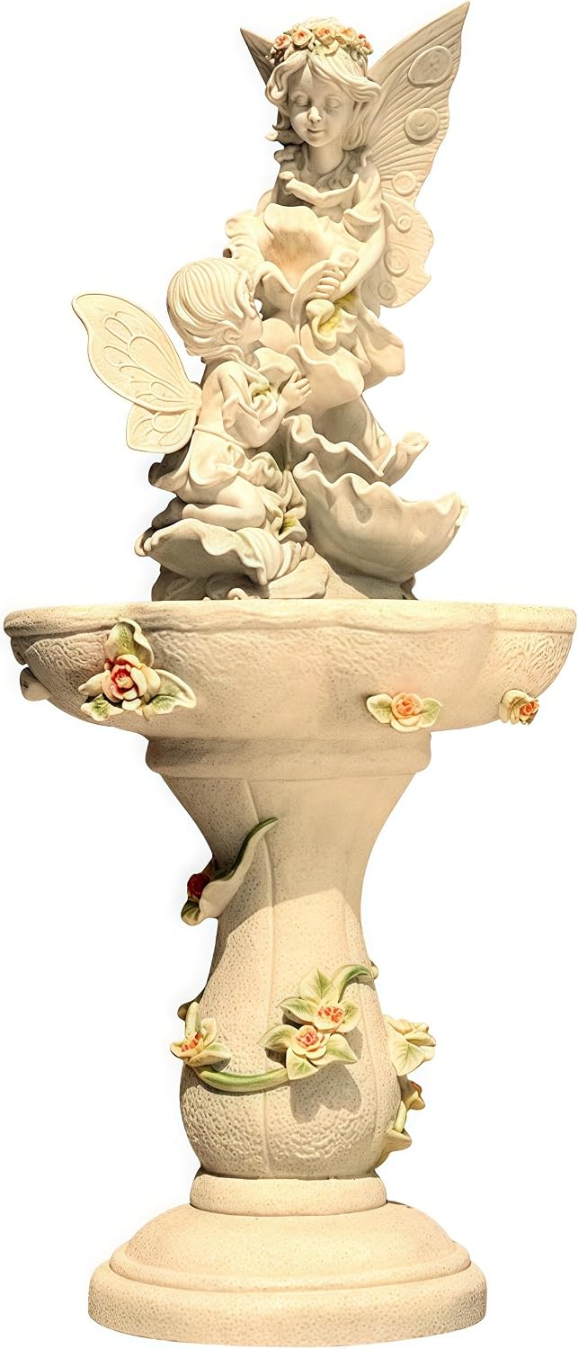Top Outdoor Water Fountain Outside, Garden Water Fountain Decor for Gardens, Landscaping, Patios, Lawns