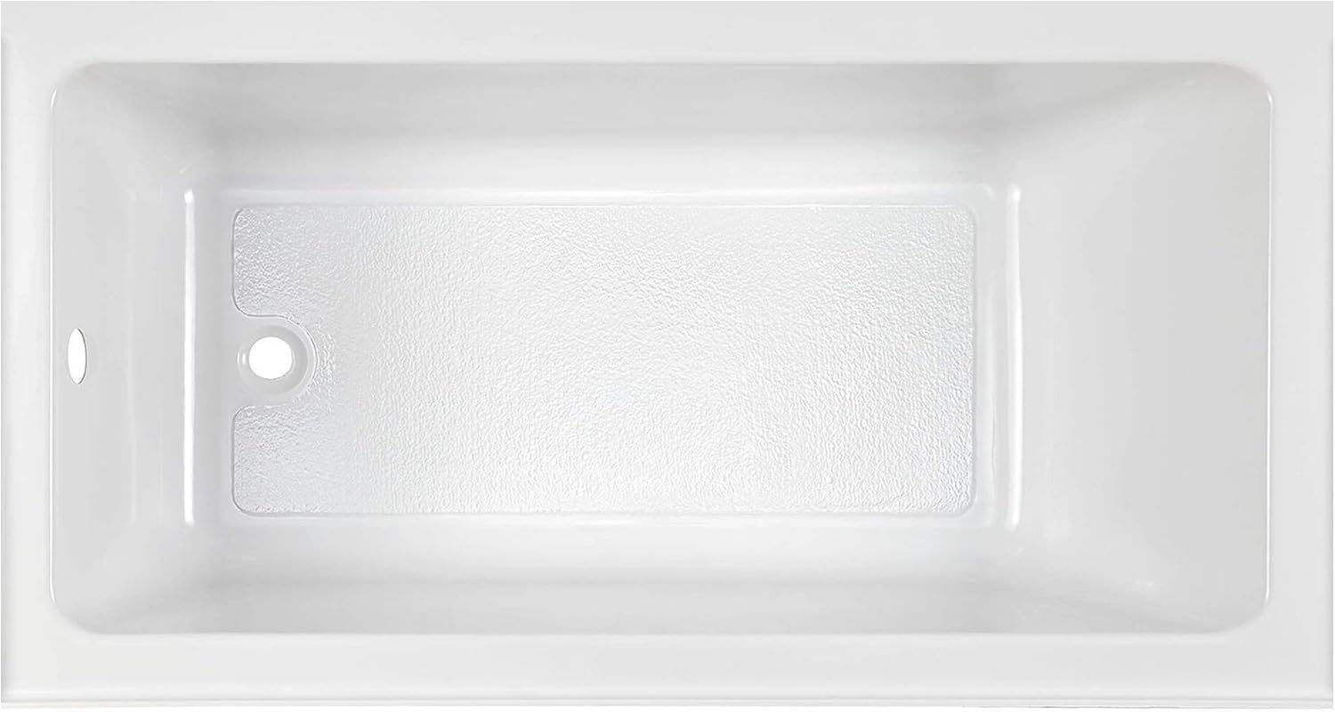 American Standard 2573202.020 Studio 60x30-Inch Bathtub - Above Floor Rough-in with Built-in Apron - Left Drain, White