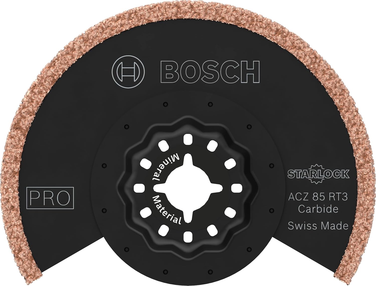 Bosch 10 x Pro Multi Material ACZ 85 RT3 Sheets for Multifunctional Tools (for Mortar, Aerated Concrete, Diameter 85 mm, Professional Accessories Multifunctional Tool)