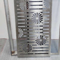 UrbanUp French Drain Kit Steel Grates for Driveway, Efficient Drainage Drain Strainers Grate, Storm Drain Strainer for Garbage Disposal, Multi-Size(40x40x3cm(15 3/4x15 3/4x1 1/8'))
