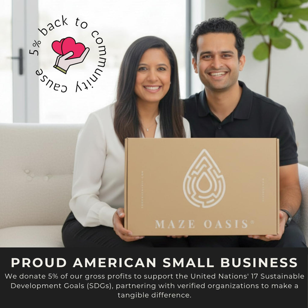 5X Faster Drying - Premium Stone Bath Mat Set - Engineered Design – Diatomaceous Earth Bathroom Mat & Stone Drying Mat for Kitchen Counter – Non Slip, Engraved Airflow – Serenity Ash 2Pc