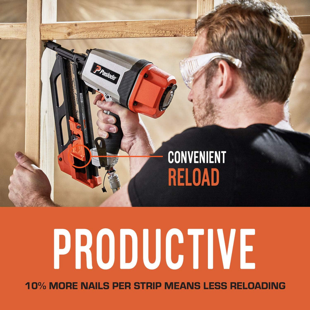 Paslode Hot Dipped Galavanized Framing Nails - 650385 - HDG 30 Degree Round Head - 3 inch x .120 Gauge - 2,000 per Box - For Paslode Framing Nailers