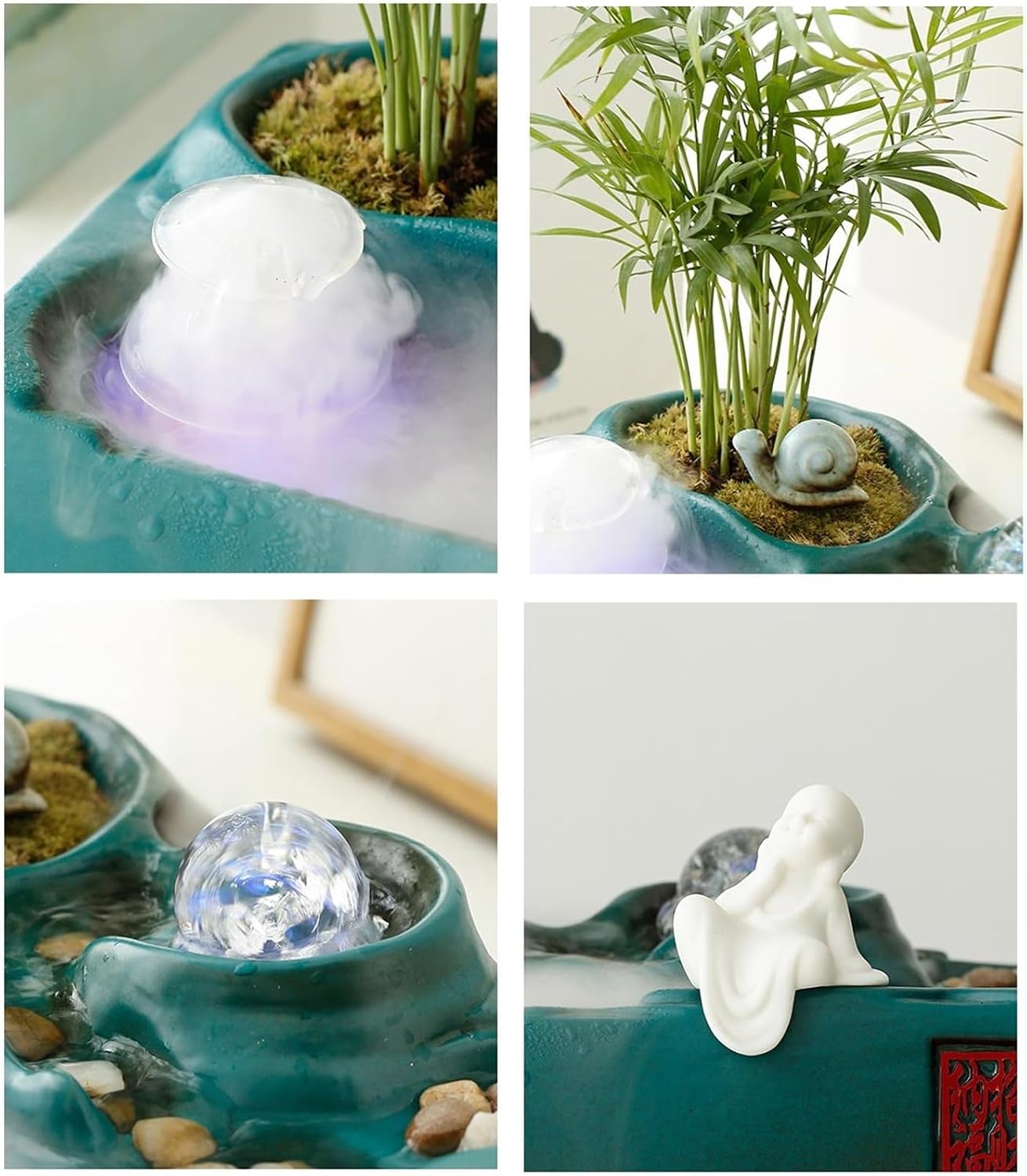 Tabletop Tabletop Fountain Relaxation Water Feature Chinese Circulating Ornaments Decor
