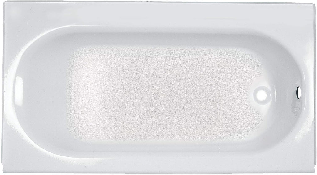 American Standard 2395202.020 Princeton Americast 60 x 34-Inch Integral Apron Bathtub Right-Hand Outlet with Luxury Ledge, White