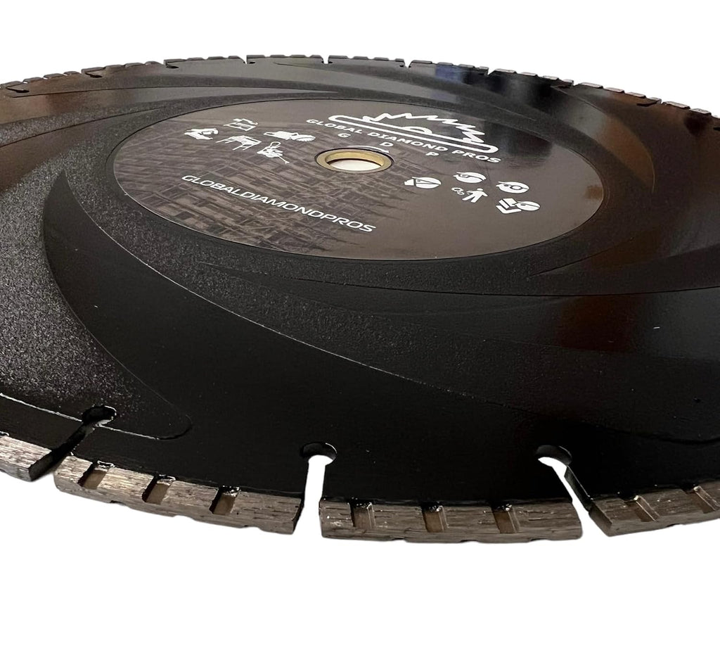 16' Ductile Iron Diamond Saw Blade for Hard Metals, Concrete, Ductile Pipe, 1'-20mm Arbor