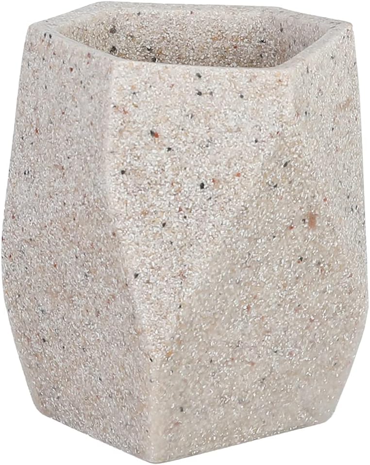 axentia Bath Set, Beige, 5-teilig