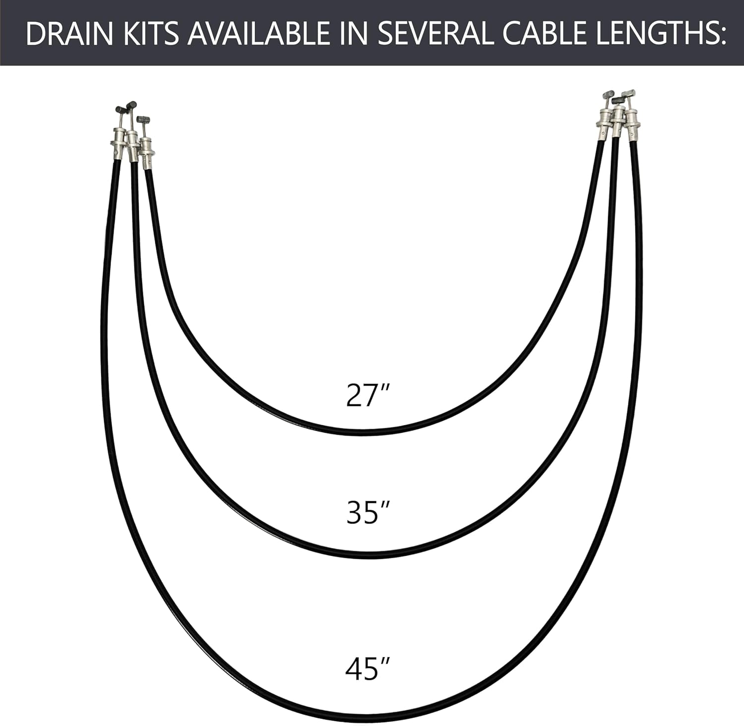 Westbrass A50P35BJ-18 1-1/2' Sch. 40 PVC 35' Cable Driven Bath Waste Kit with Ball Joint Head and Brass Trim Drain Kit, Brushed Bronze