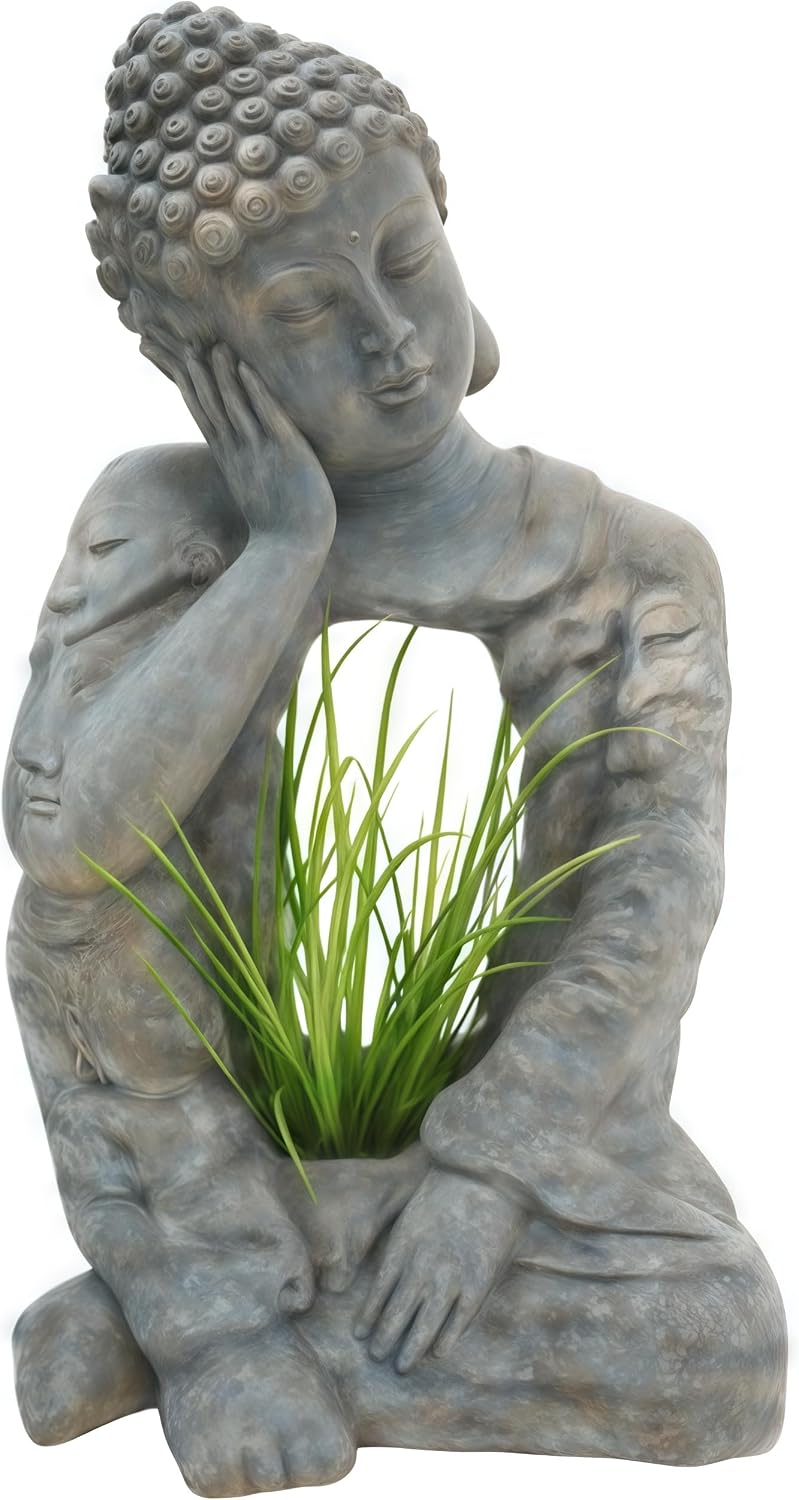 Outdoor Water Fountain Outside, Garden Fountain, Buddha Statue Outdoor/Indoor for Home, Buddha Decor & Gifts, Buddah, Buda, Budda, Buddhas, Chinese Decor & Gifts, Feng Shui