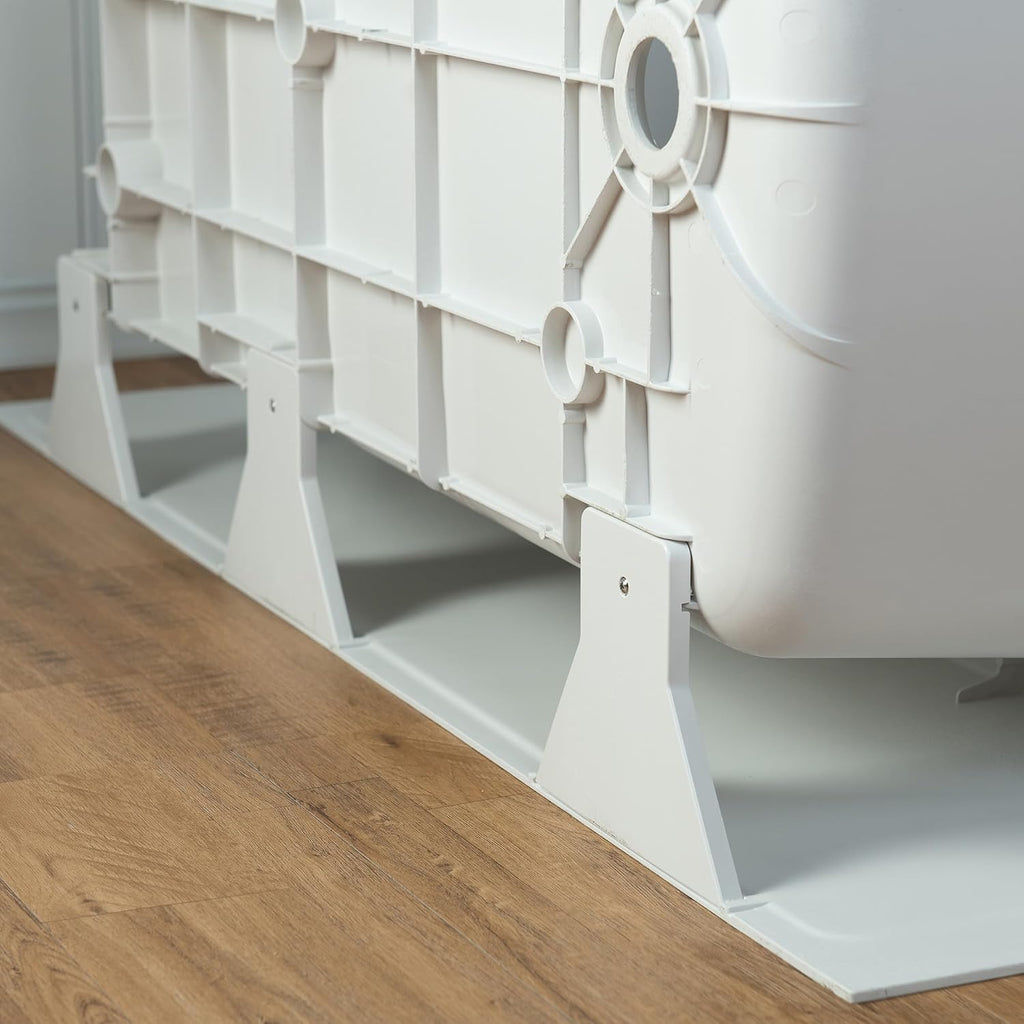 WOODBRIDGE 60' x 32' Alcove Soaking Bathtub in white with Left-Hand Drain Hole – Tub Only (No Wall Panels)