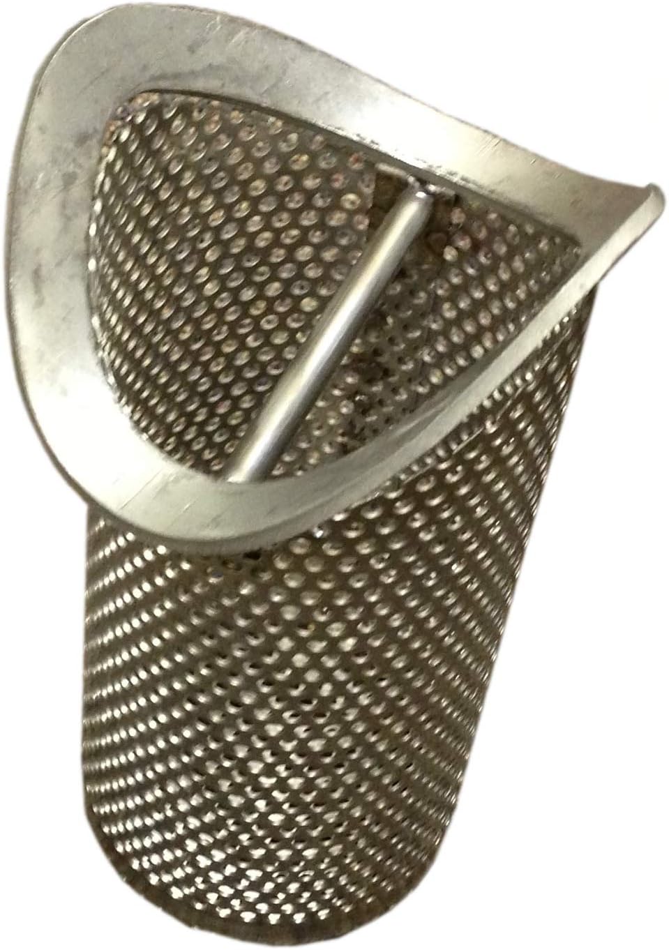 3' x 8' Long Trench Drain Strainer Insert - Stainless Steel