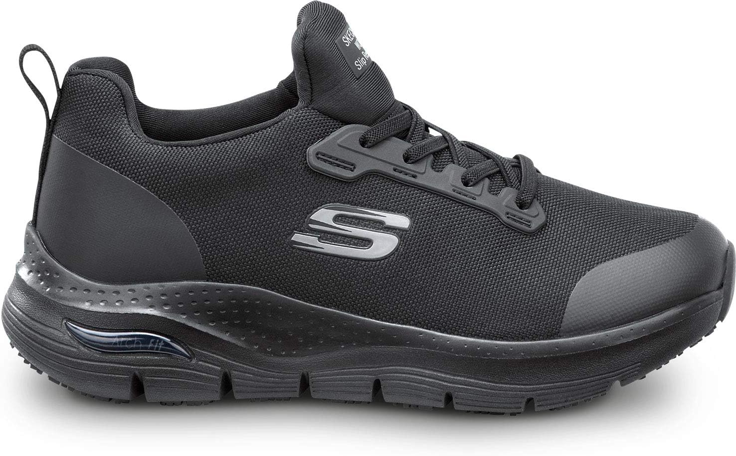 Skechers Arch Fit Work Serena, Women's, Soft Toe, Slip Resistant, Low Athletic Slip On Work Shoe