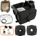 SPX1620AA Pump Strainer Housing 2-Inch by 2-Inch Compatible with Hayward Super Pump SP1600X SP2600X Series w/Seal Plate, Mounting Plate SPX1600F5 SPX2600E5, Strainer Basket and Seal Kit