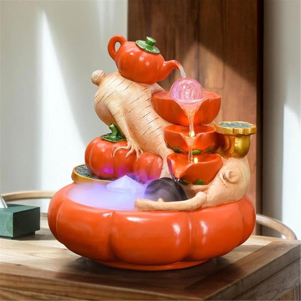 Tabletop Tabletop Fountain Indoor Waterfall Relaxation Ornament Crafts for Office Home Decor