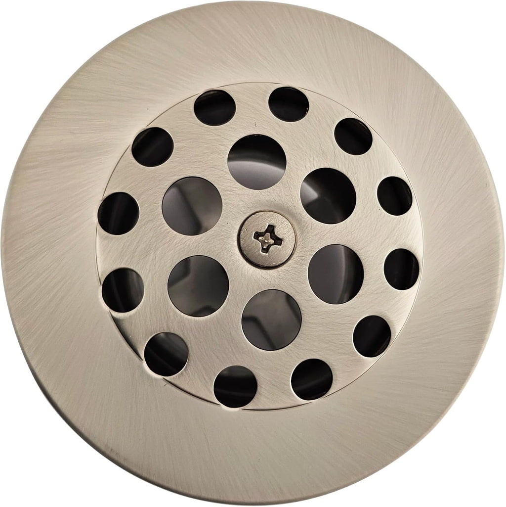 Westbrass A323-20 14' Bath Waste & Overflow Assembly with Trip Lever and Beehive Strainer Grid Drain, Stainless Steel