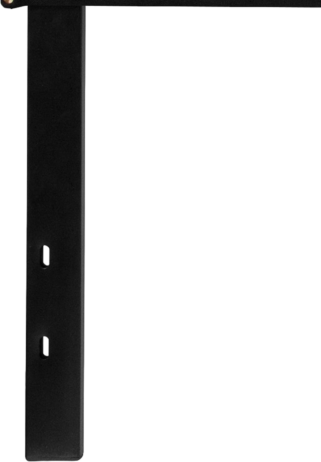 Flash Furniture Lexington Upholstered King Size Headboard with Accent Nail Trim in Black Fabric