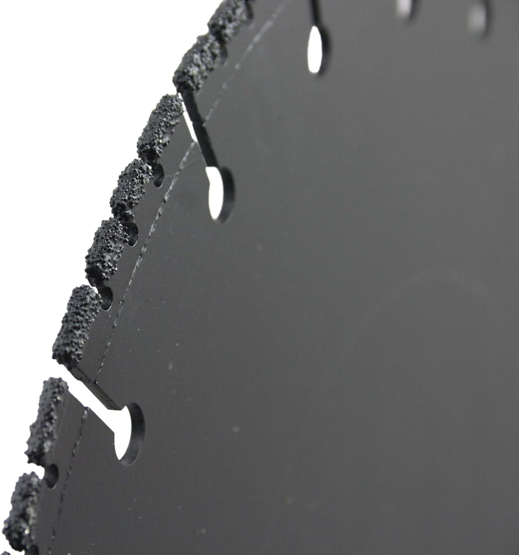 Oshlun SBRD-14 14-Inch Diamond Saw Blade with 1-Inch Arbor 20mm Bushing for Rescue and Demolition