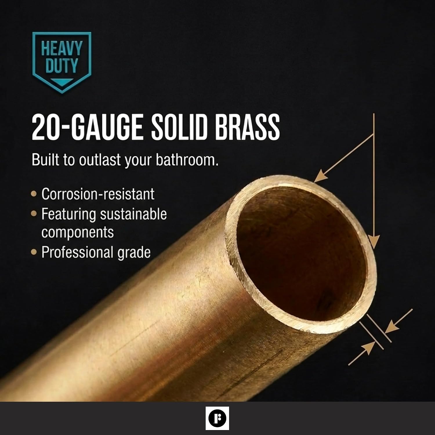 Fine Fixtures Bathtub Shower Drain - 20 Gauge Brass Tubing, Trip Lever Overflow Assembly Tub Drain Kit - Satin Nickel