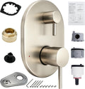 UT3290BN Shower Valve Trim Kit for Moen Align Brushed Nickel M-CORE 3-Series 2-Handle Shower Faucet Trim, Shower Trim UT3290 UT3290BL UT3290BG, Include 1213 Cartridge, U232 U362 Valve Required -2 Year