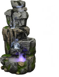 Top Outdoor Water Fountain Outside, Garden Water Fountain Decor for Gardens, Landscaping, Patios, Lawns (Large)