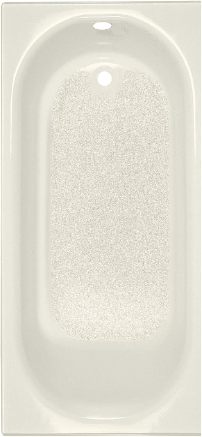 American Standard 2390202.222 Princeton 60 in. x 30 in. Americast Apron-Front Bathtub with Left Hand Drain, Linen