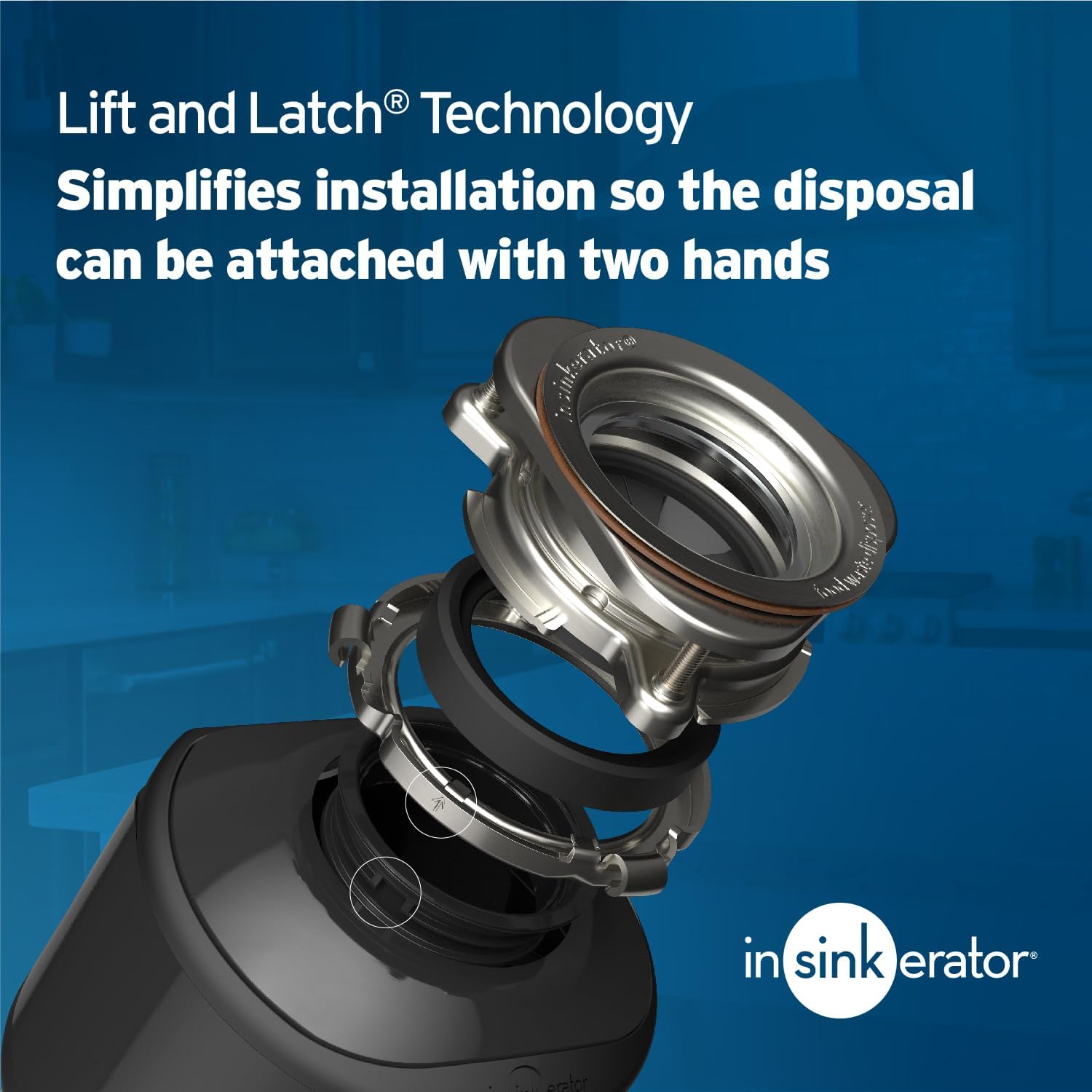 InSinkErator Badger 1 Garbage Disposal, Badger Series 1/3 HP Continuous Feed Food Waste Disposer