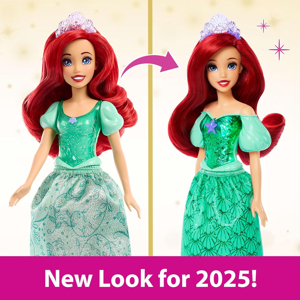 Mattel Disney Princess Ultimate Princess Collection with 13 Fashion Dolls in Sparkling Clothing & Accessories, Poseable, Inspired by Movies