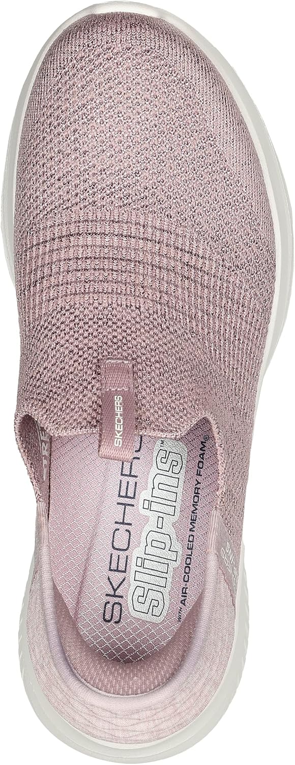 Skechers Women's Hands Free Slip Ins Ultra Flex 3.0 Smooth Step Sneaker