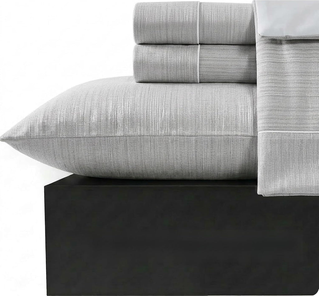Tahari Home King Size Bedding Set - 5 Piece | Comforter, 2 Shams & 2 Decorative Pillows | Elegant Home Decor | Soft, Durable & Breathable | Fade & Wrinkle Resistant | Olivia Collection, Ivory
