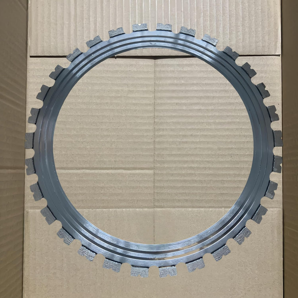 16IN Special Diamond Double Groove Saw Blade for Concrete Ring Saw,Cutting Concrete, Marble, Steel Bars, Cement Special Saw Blades (Saw Blade Diameter 410MM/16.14in)