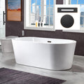 WOODBRIDGE B0002-ORB-Drain&O Bathtub, Oil-Rubbed Bronze