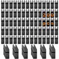 Trivd Frol 200PCS Multi Tool Blades Kits and 100PCS Curved-Edge Oscillating Tool Blades Bundles