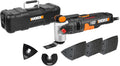 WORX WX681 F50 400W Sonicrafter Multi-Tool Oscillating Tool with 40 Accessories