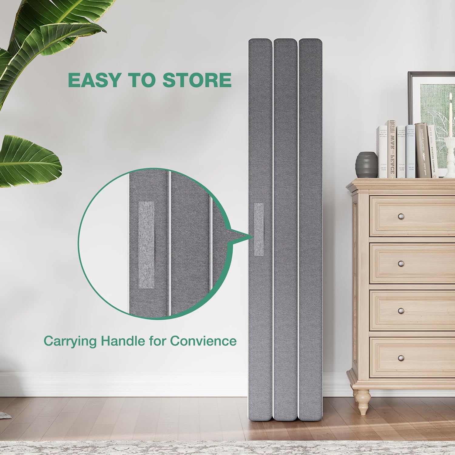 Novilla Tri Fold Mattress Queen, 4 Inch Gel Foam Memory Foam Mattress, Portable Trifold Mattress with Zipped Cover for Yaga, Fodable Mattress, Easy to Storage, Queen Size