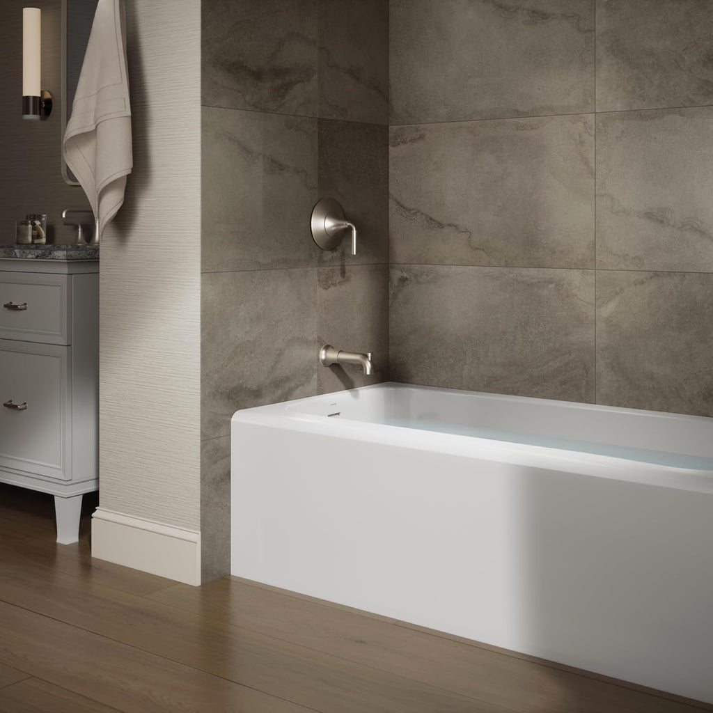 Kohler 25830-LA-0 Avec® 60' x 30' alcove bath, left drain, White