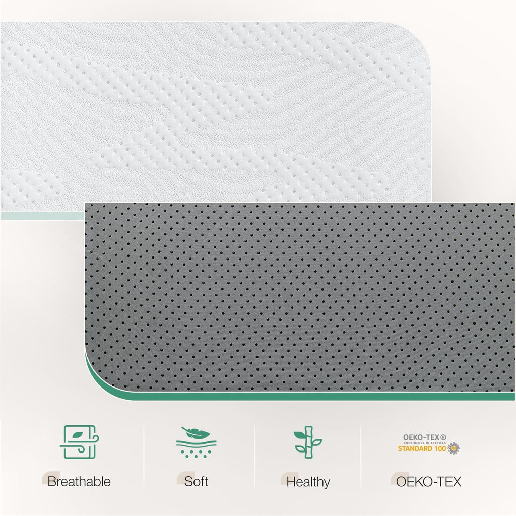 Novilla Folding Mattress Queen Size,4 inch Memory Foam Tri Fold