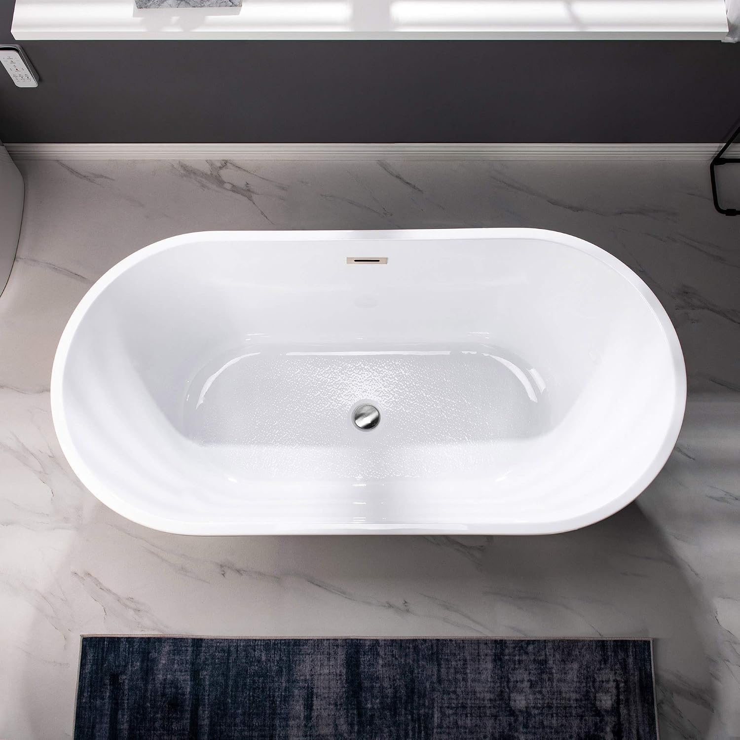WOODBRIDGE BTA1514-B/N-Drain &O BATHTUB, BTA1514 B/N