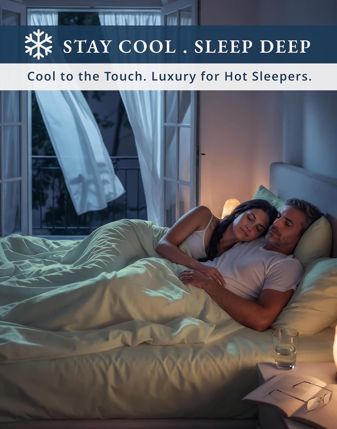 100% Egyptian Cotton Queen Bed Sheet Set – 1000 Thread Count 4 Piece Queen Sheets Set, Breathable & Fade Resistant, Silky Sateen Weave, Ultra-Soft Hotel Luxury Bedding with 15' Deep Pocket - Mineral