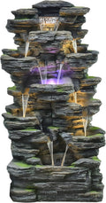 Top Outdoor Water Fountain Outside, Garden Water Fountain Decor for Gardens, Landscaping, Patios, Lawns