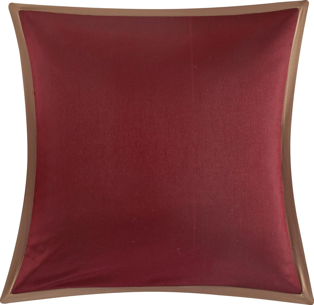 Stratford Park Warm and Vibrant 10 Piece Comforter Bedding Set, Burgundy, King Size, Warm, 100% Polyester, Matching Bedskirt, Pillows & Shams
