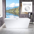 WOODBRIDGE B0003-C-Drain &O Bathtub, White