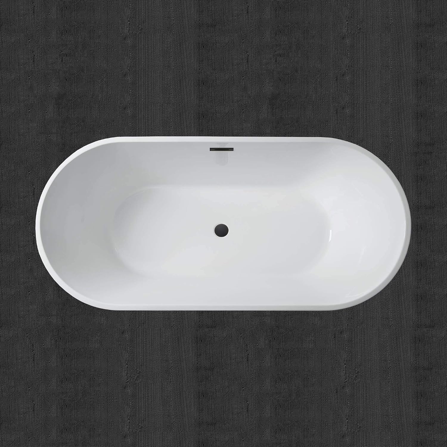 WOODBRIDGE BTA1514-ORB-Drain &O Bathtub, Oil-Rubbed Bronze