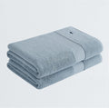 Turkish Cotton Towels Blue Cotton 2-Piece 2 Pack Bath Towel, Solid Color Themed, for Men and Women, Oeko-TEX Certified Confidence