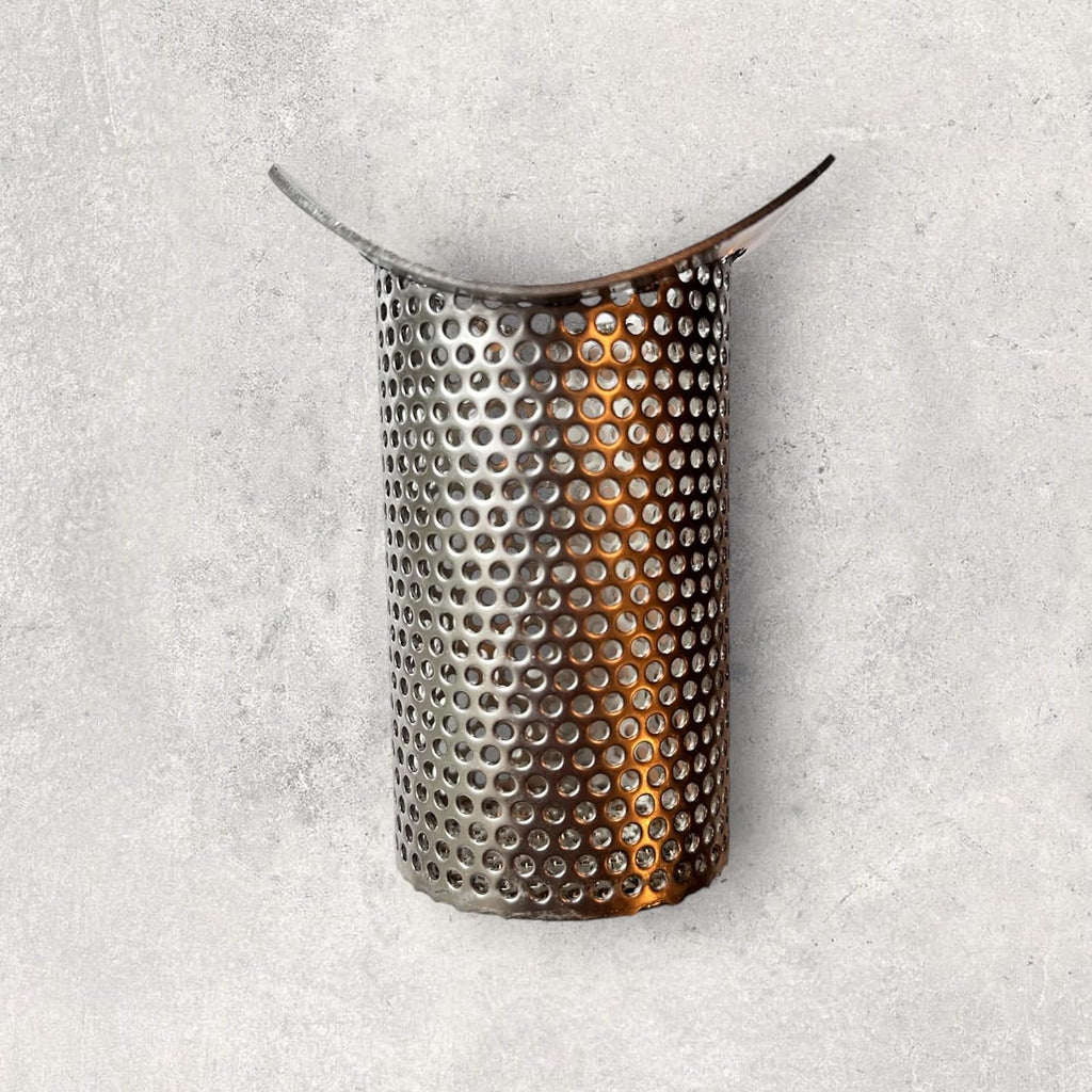 Stainless Steel Drain Strainer for 3' Commercial Trench Drains | 4' Long