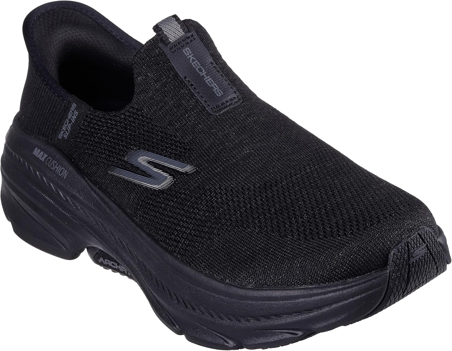 Skechers Women's Max Cushioning Arch Fit Cambridge Hands Free Slip-in Sneakers