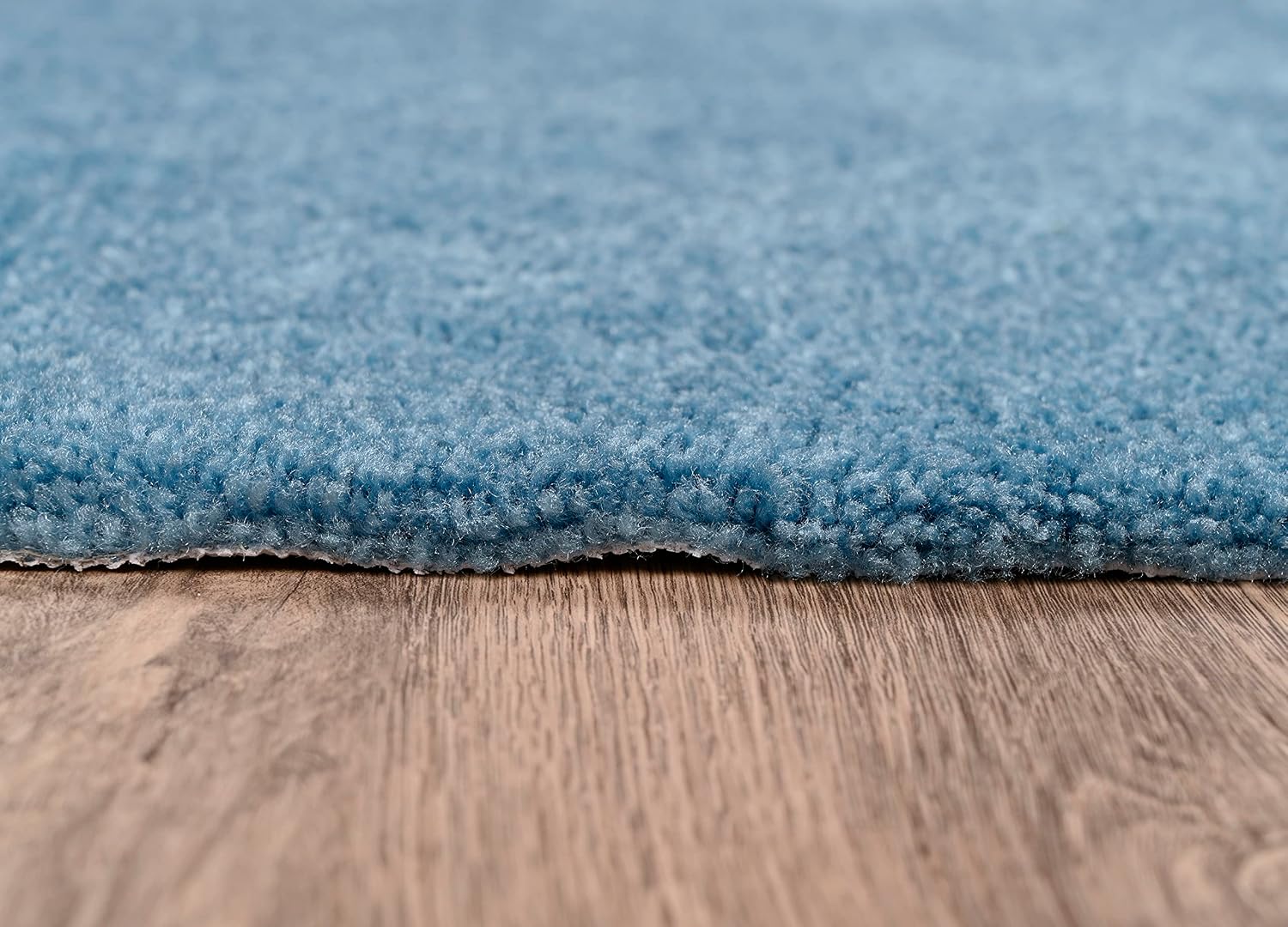 Garland Rug Room Size Bathroom Carpet 6 ft x 9 ft Basin Blue – Soft, Plush, Absorbent, Quick-Dry, Durable Unbound Edges for Easy Cutting