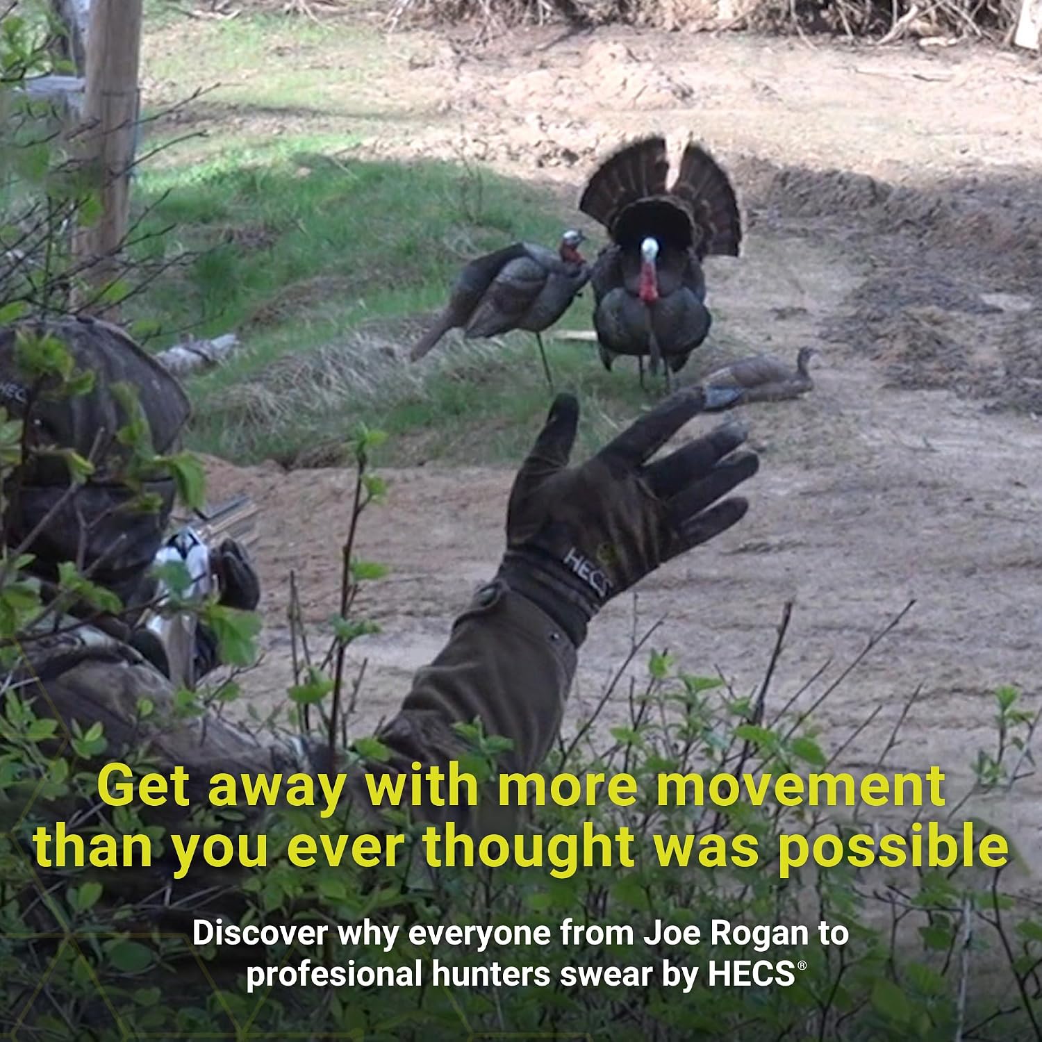 HECS Lightweight System | Turkey Hunting Clothes with Bioelectric Shielding | Turkey Hunting Gear with Patented Technology