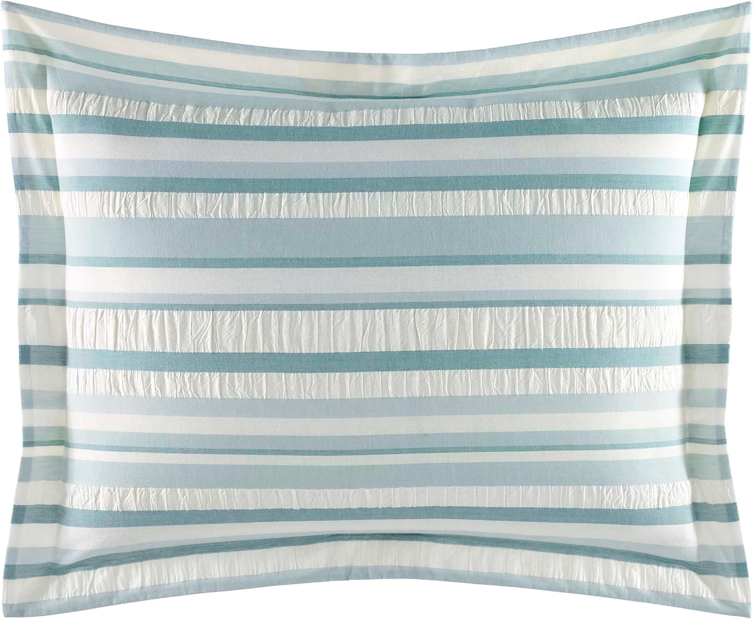 Tommy Bahama - Queen Comforter Set, Cotton Reversible Bedding with Matching Shams, Bedding Set for All Seasons (Clearwater Cay Blue, Queen)