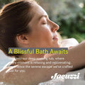 JACUZZI SIGNATURE Acrylic Skirted Soaking Bathtub, Slip Resistant, Right Drain Placement, 60' (L) x 42' (W), Oval in Rectangle Design, White