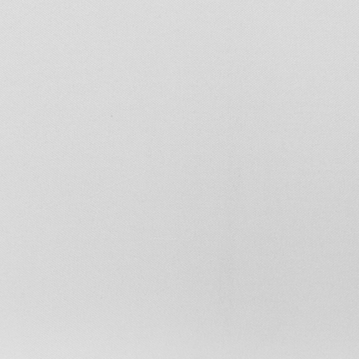 Flash Furniture Lexington Upholstered Queen Size Headboard with Accent Nail Trim in White Fabric